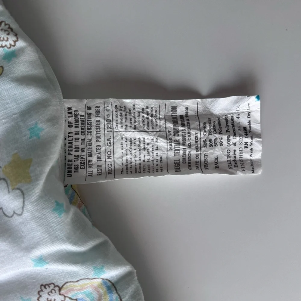 Vintage 1985 Morgan Inc Toddler Sleeping Bag